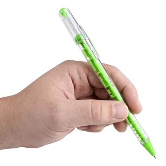 PICK 3 FIDGET Maze Puzzle Blue Ink Ballpoint Pen NEW - Picture 4 of 7